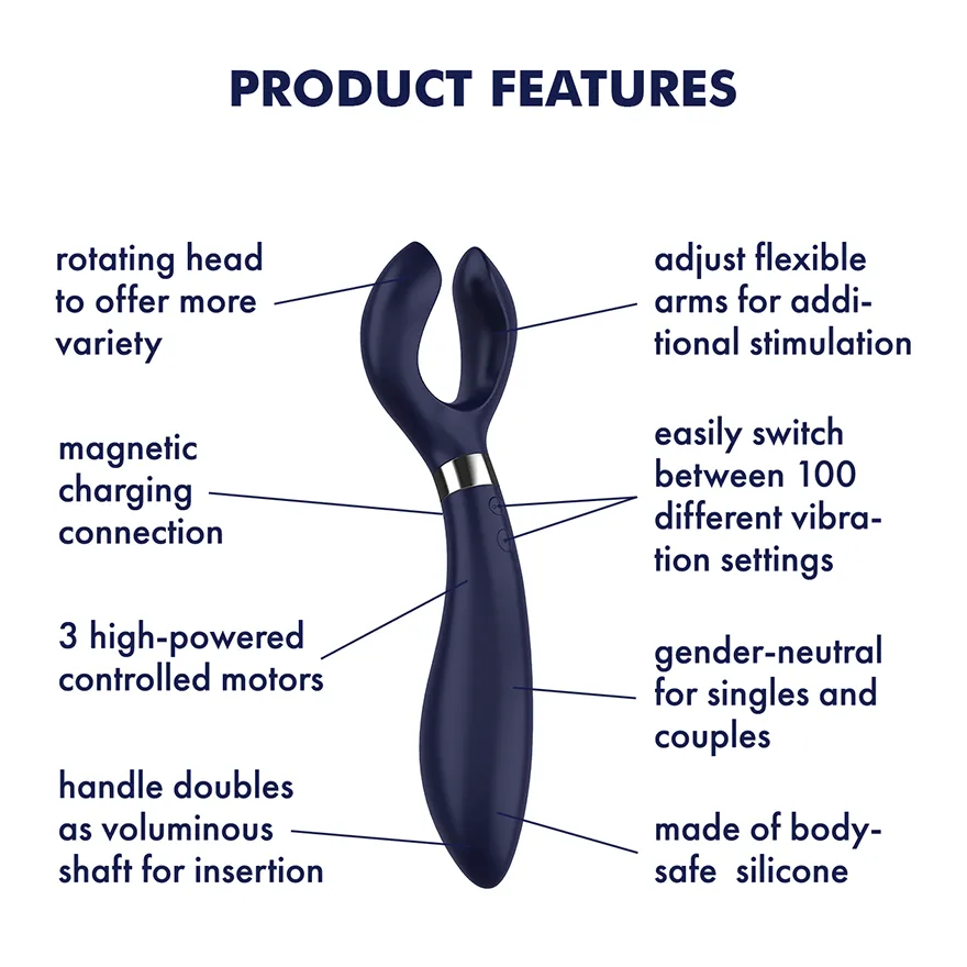 Satisfyer - Endless Fun Versatile Vibrator Massager