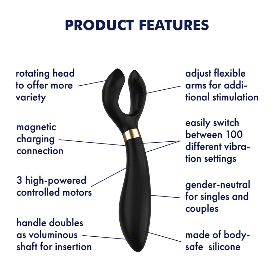 Satisfyer - Endless Fun Versatile Vibrator Massager