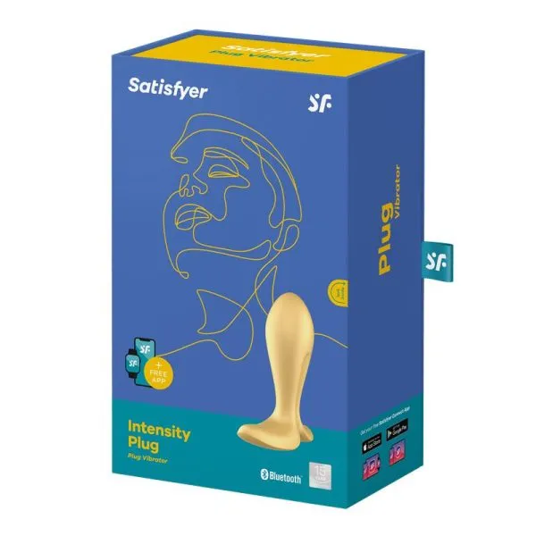 Satisfyer Intensity Plug APP Compatible Vibrating Anal Butt Couples Vibrator