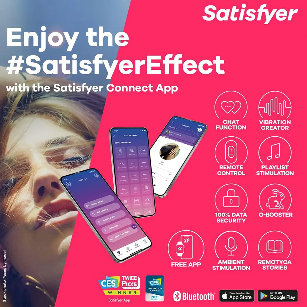 Satisfyer Intensity Plug APP Compatible Vibrating Anal Butt Couples Vibrator