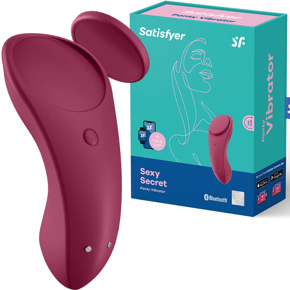 Satisfyer Sexy Secret Interactive APP Remote Control Couples Vibrator