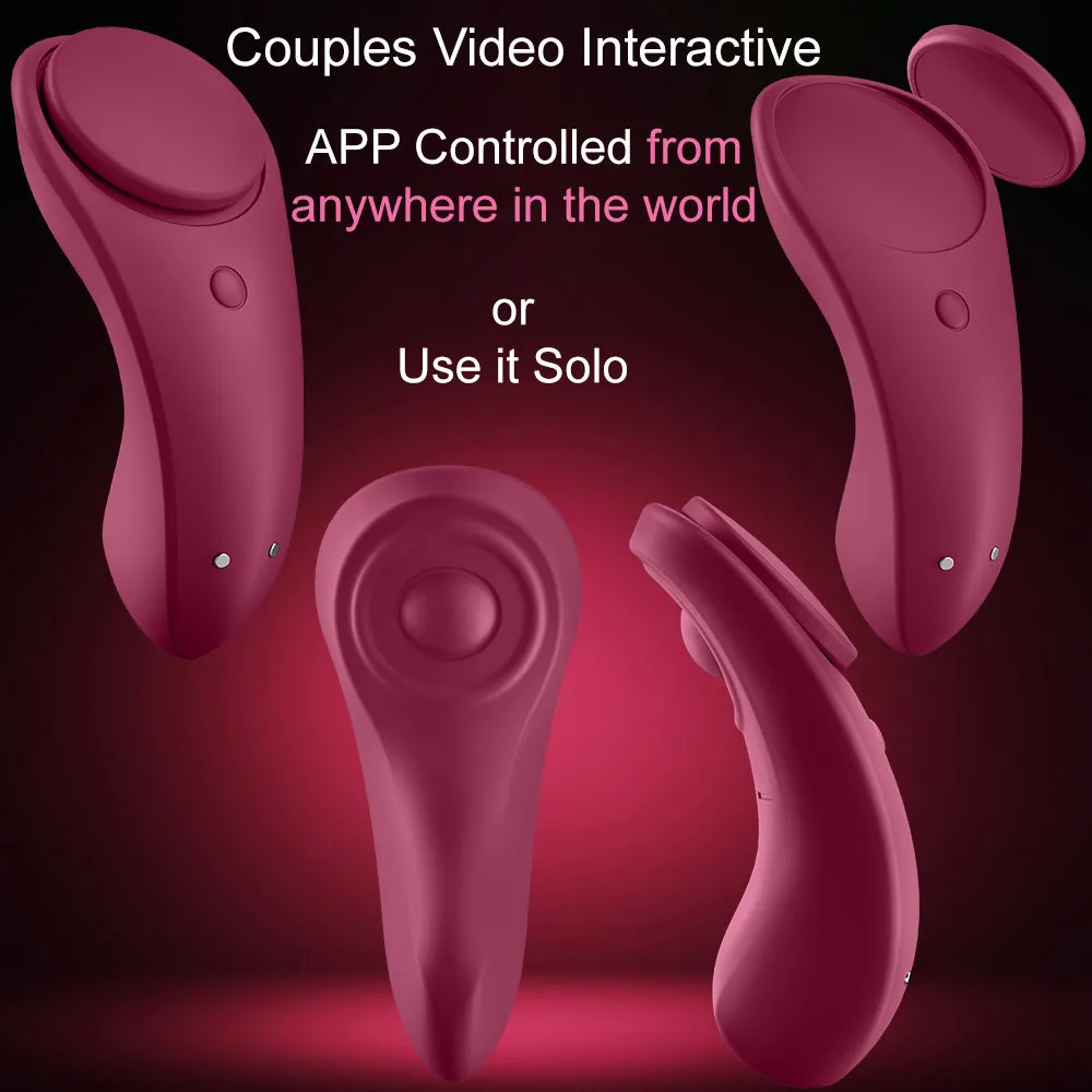 Satisfyer Sexy Secret Interactive APP Remote Control Couples Vibrator