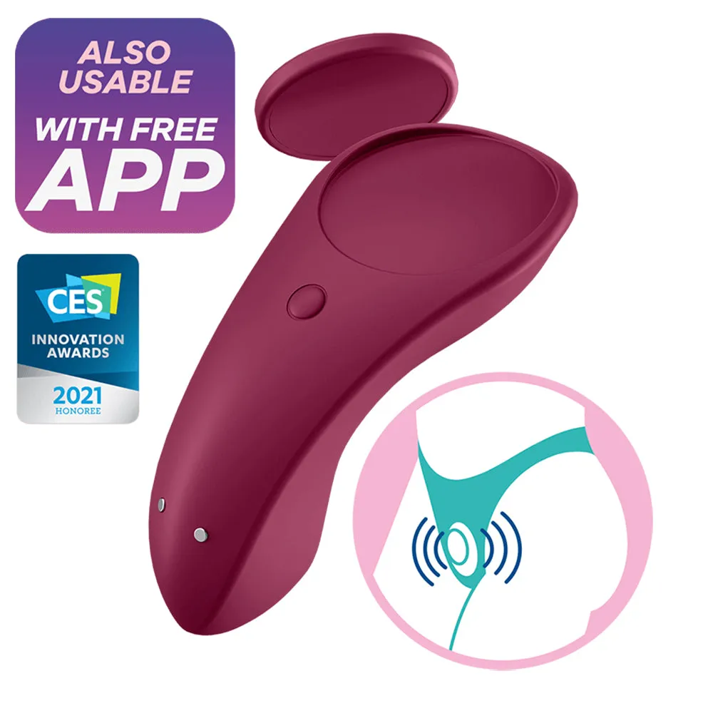 Satisfyer Sexy Secret Interactive APP Remote Control Couples Vibrator