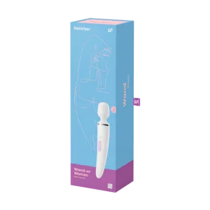 Satisfyer Wand-er Woman White/Chrome