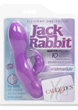Silicone Jack Rabbit One Touch Vibe Purp