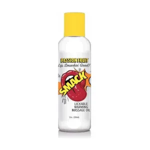 Smack Warming & Lickable Massage Oil Passion Fruit by Little Geenie