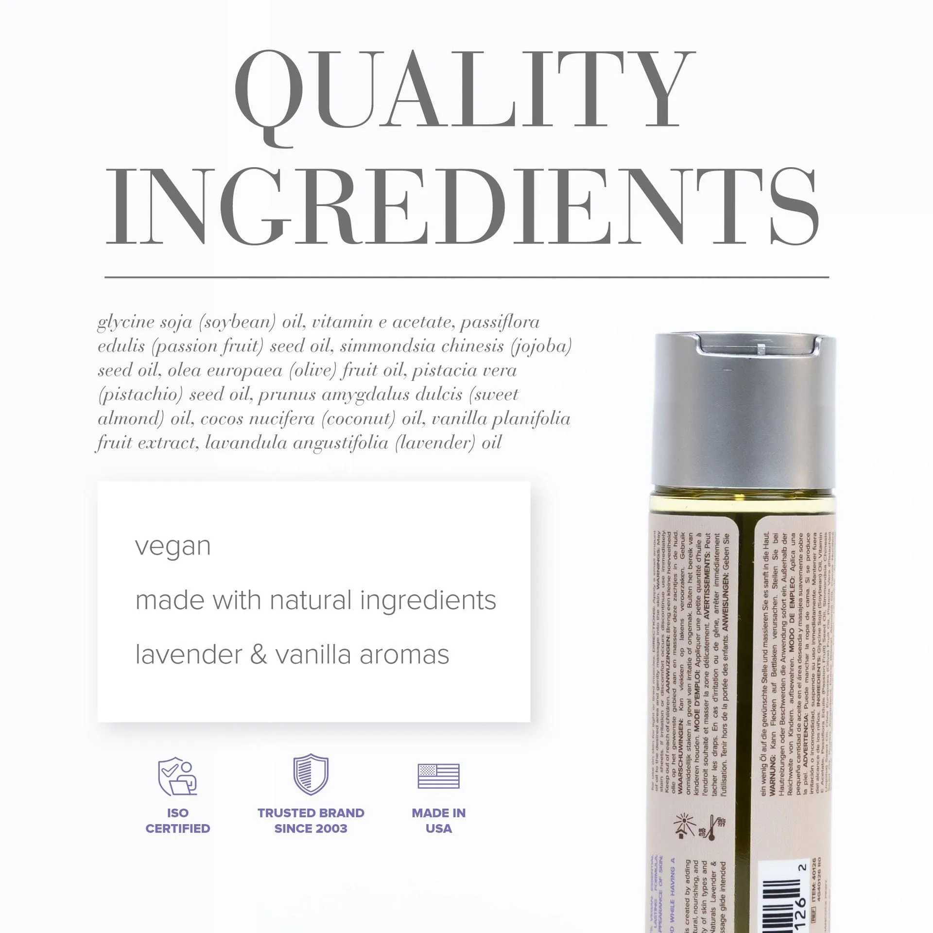 System Jo - Naturals Massage Oil
