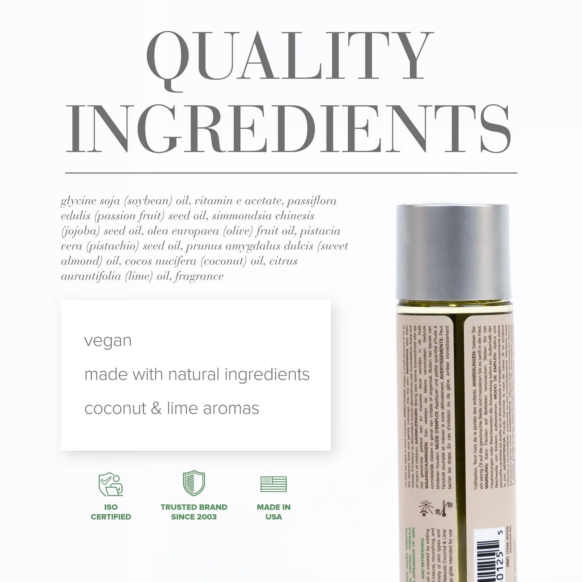 System Jo - Naturals Massage Oil