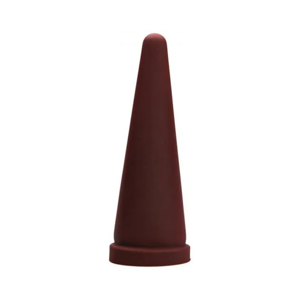 Tantus Cone Large Firm - Oxblood