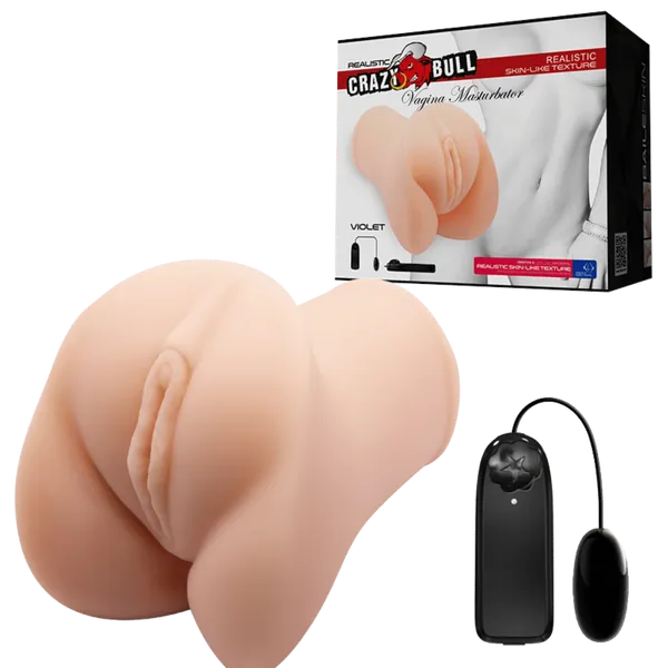 Vagina Masturbator Vibrating - Violet