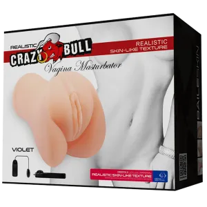 Vagina Masturbator Vibrating - Violet