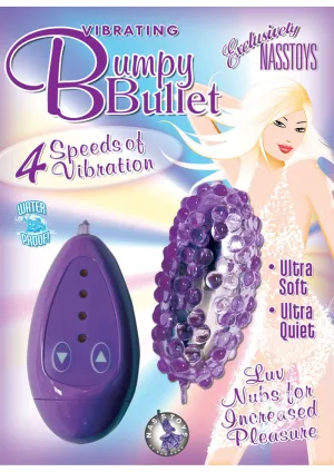 Vibrating Bumpy Bullet Purple
