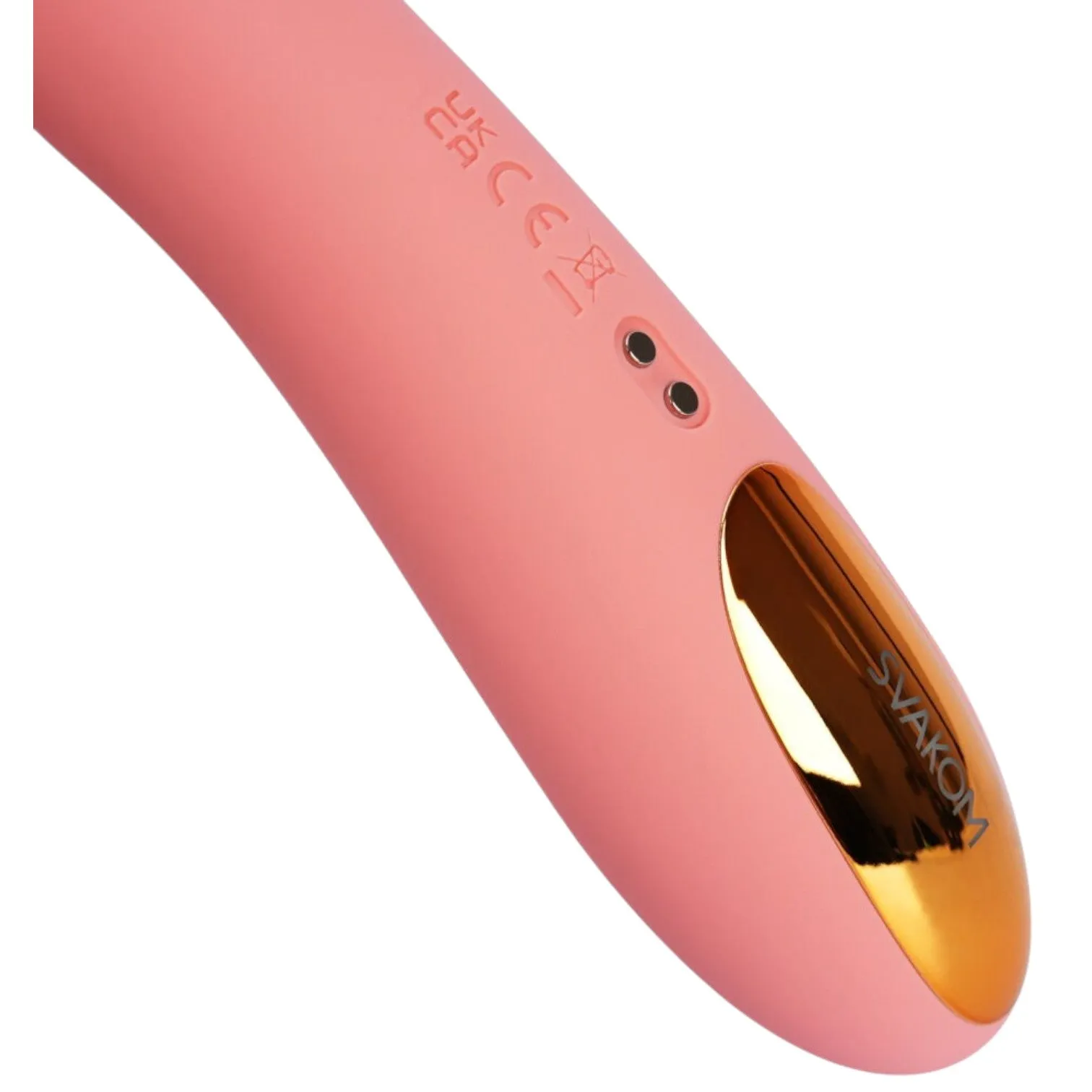 Vibrator interactiv SVAKOM AVA NEO. control prin aplicație. 5 funcții de penetrare automată. 5 funcții de vibrație. roz