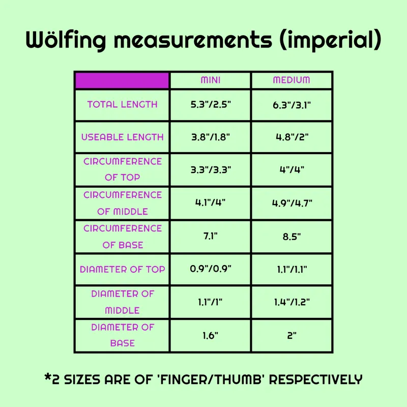 Wölfing Pastel Neon medium medium (A5) FLOP