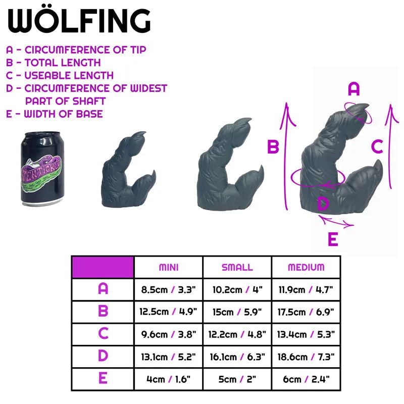 Wölfing Pastel Shimmer Rainbow mini medium (OO50)