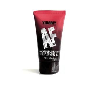 Yummy AF Oral Pleasure Gel Strawberry by Little Geenie